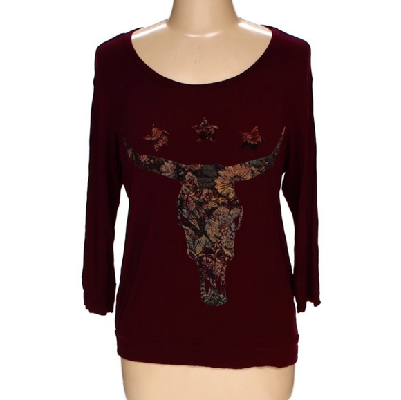 Happening in the Present Graphic Bull Shirt M - Picture 1 of 7